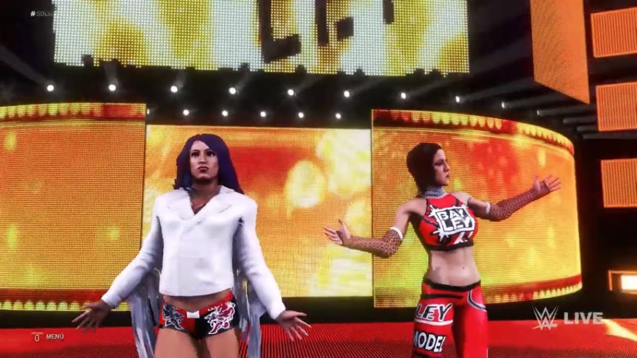 WWE 2K20 SMACKDOWN SASHA & BAYLEY REUNITE AS A TEAM