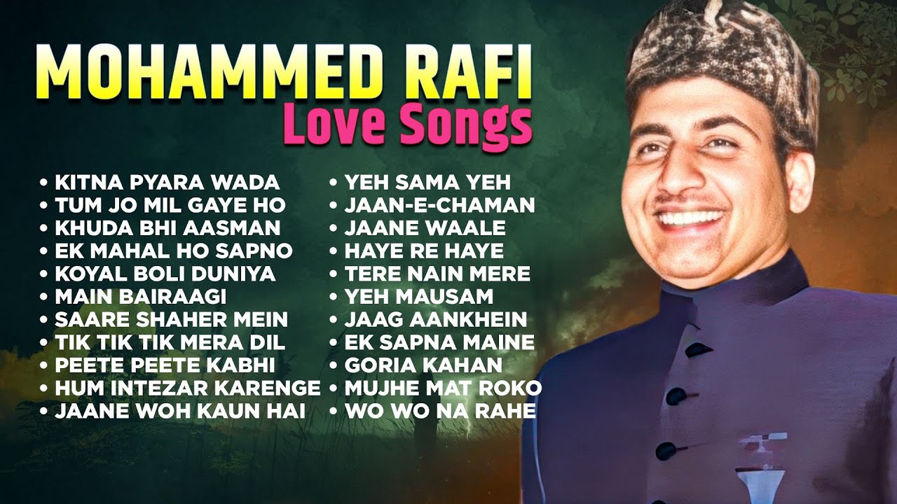 Mohammed Rafi Love Songs | Kitna Pyara Wada Hai | Tum Jo Mil Gaye | Romantic Songs | Old Hindi Song