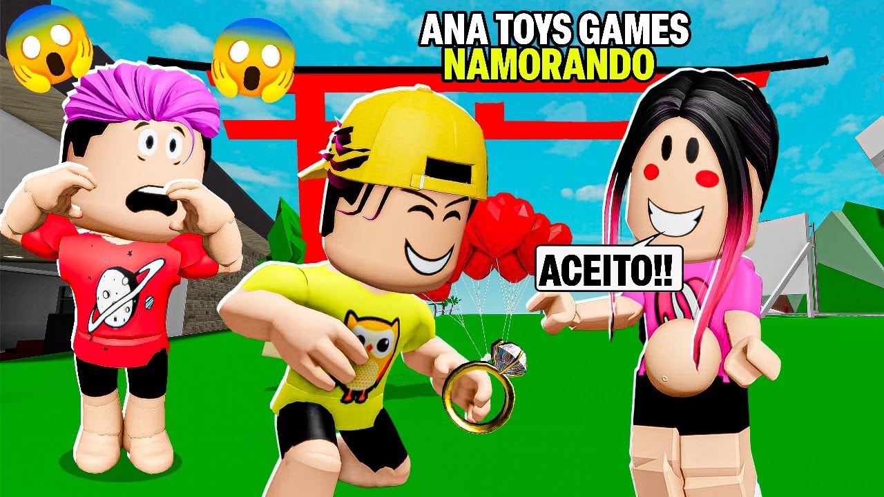 LOVE ME - O CORUJA AMARELOPLAY ME PEDIU EM NAMORO EM BROOKHAVEN RP  *Eu Aceitei*