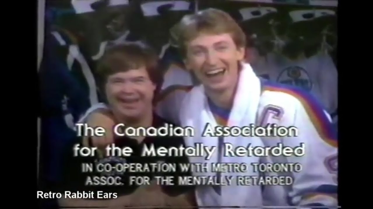 Wayne Gretzky TV Commercial From 1984 For Canadian Association For The Mentally Handicapped