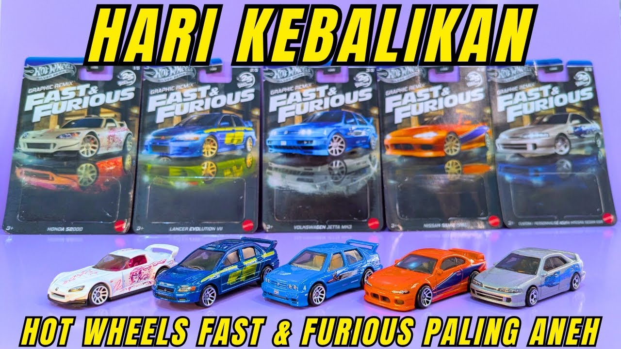 HOT WHEELS FAST AND FURIOUS GRAPHIC REMIX TERBARU 2025