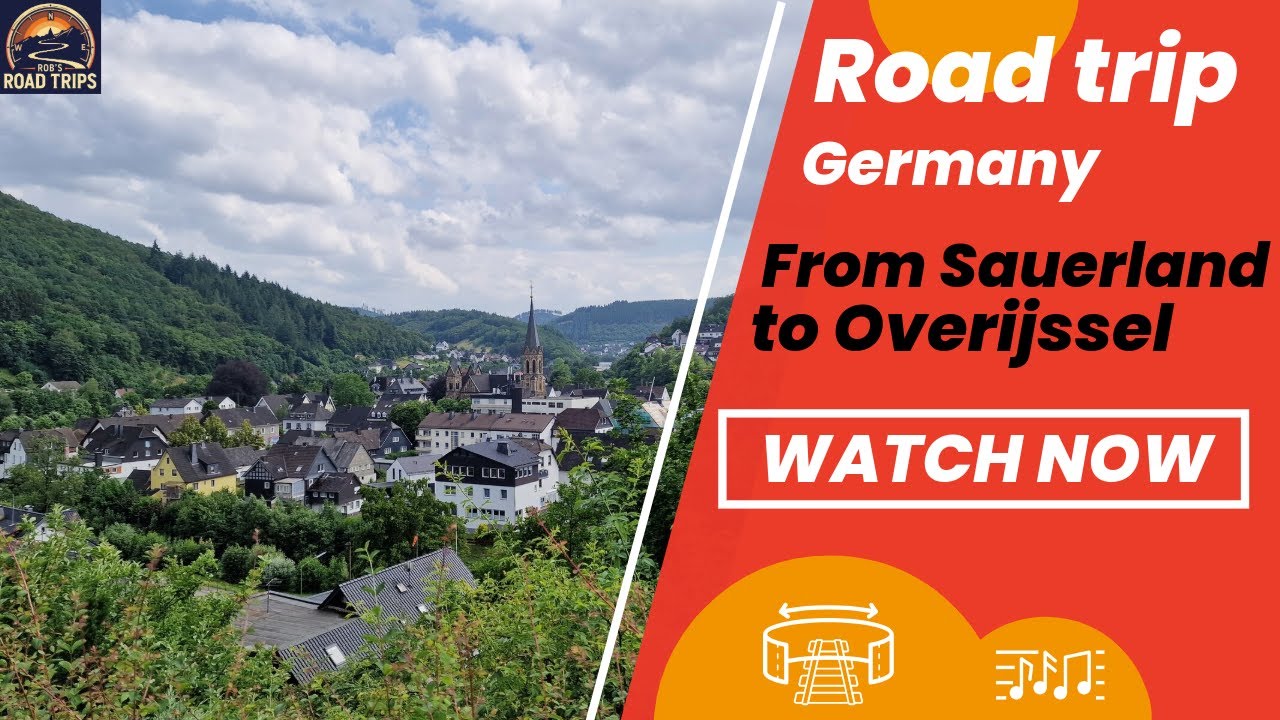 Road trip Germany - From Sauerland to Overijssel (🎥&🎶)