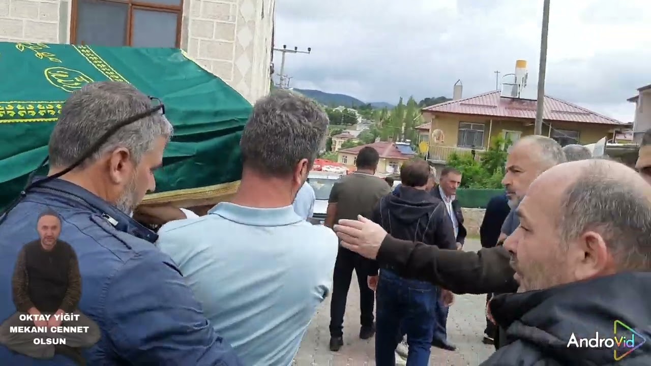 Rahmetli Oktay Yiğit cenazesinden  görüntüler, MEKANI CENNET OLSUN