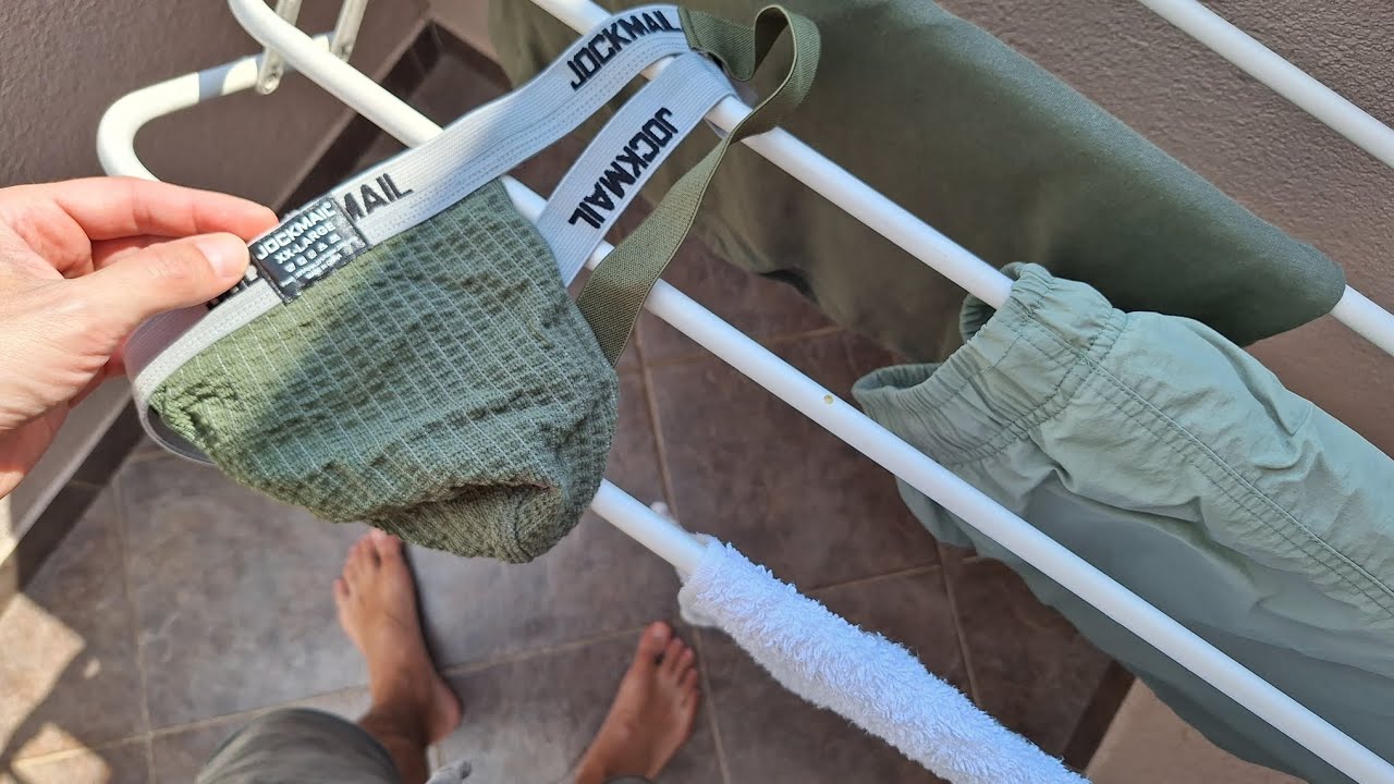 JOCKMAIL Green Jockstrap | Summer Beach Vibes 🌞