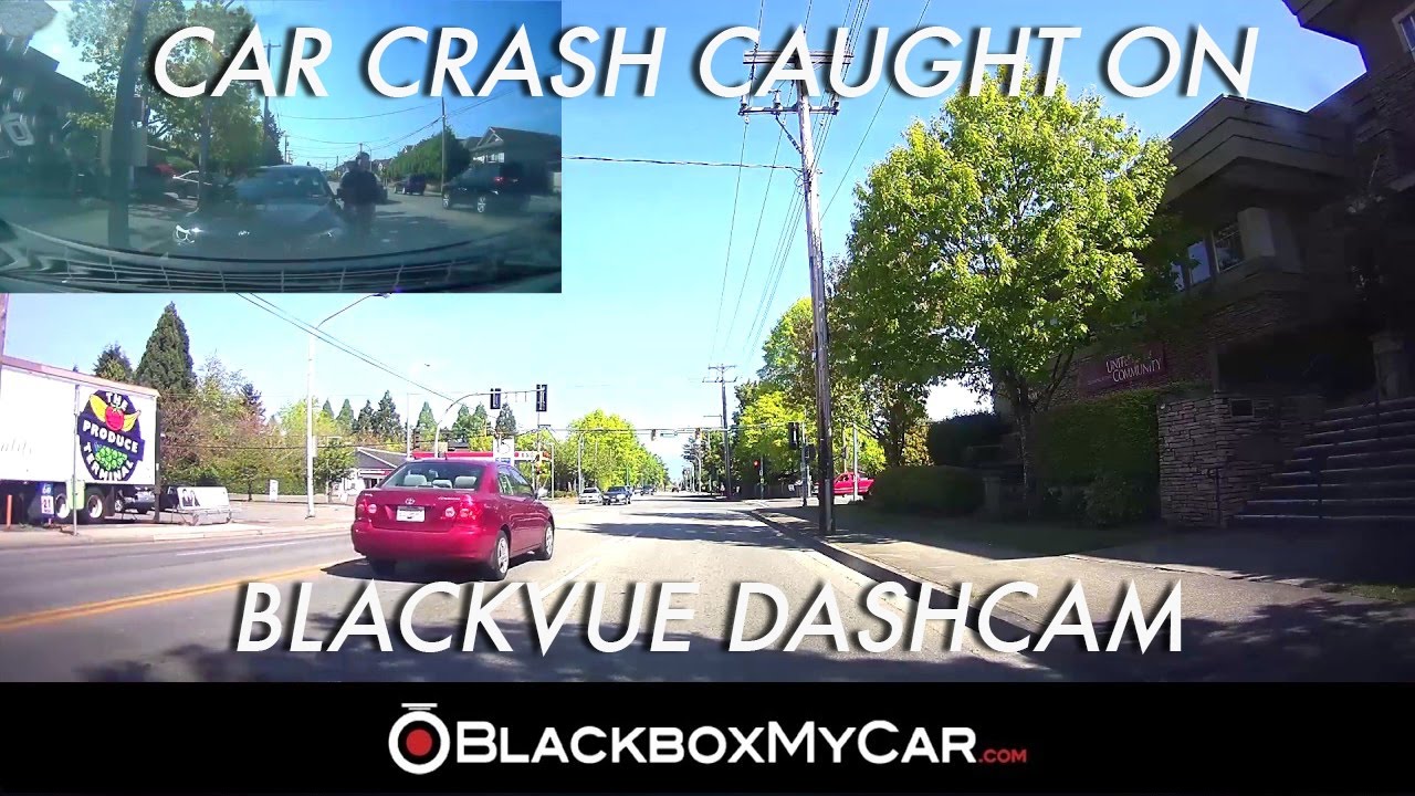 Crash Caught on BlackVue Dash Cam - BlackboxMyCar