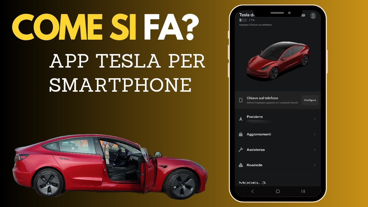 COME SI FA? | TESLA 2024 | APP SMARTPHONE tutto quello che devi sapere e come si usa.