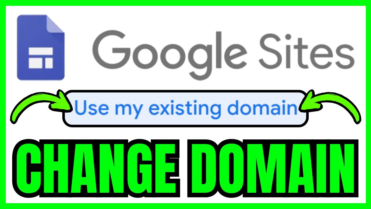 How To CHANGE DOMAIN NAME In Google Sites (QUICK & EASY) 2026