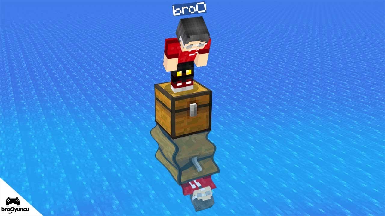 SUDA ISSIZ SANDIKTA MAHSUR KALDIK - Minecraft
