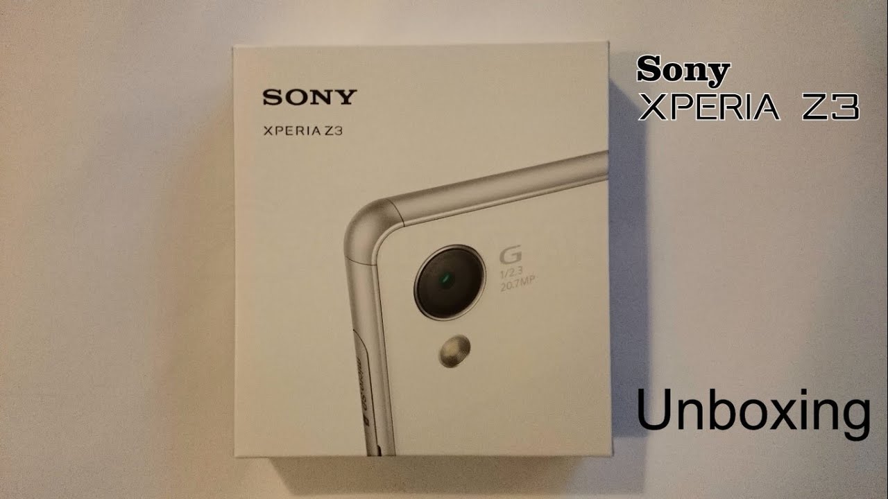 Sony Xperia Z3: Unboxing en Español