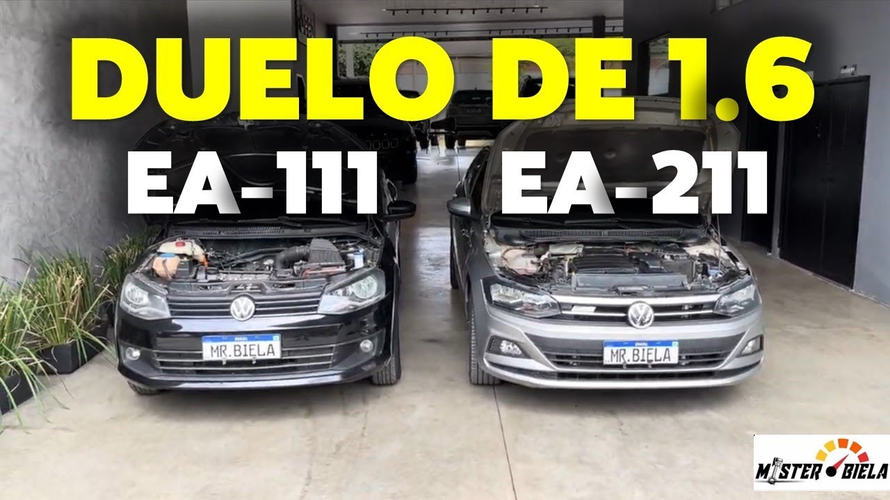 EA-111 X EA-211: Qual o MELHOR motor 1.6 da Volkwagen?