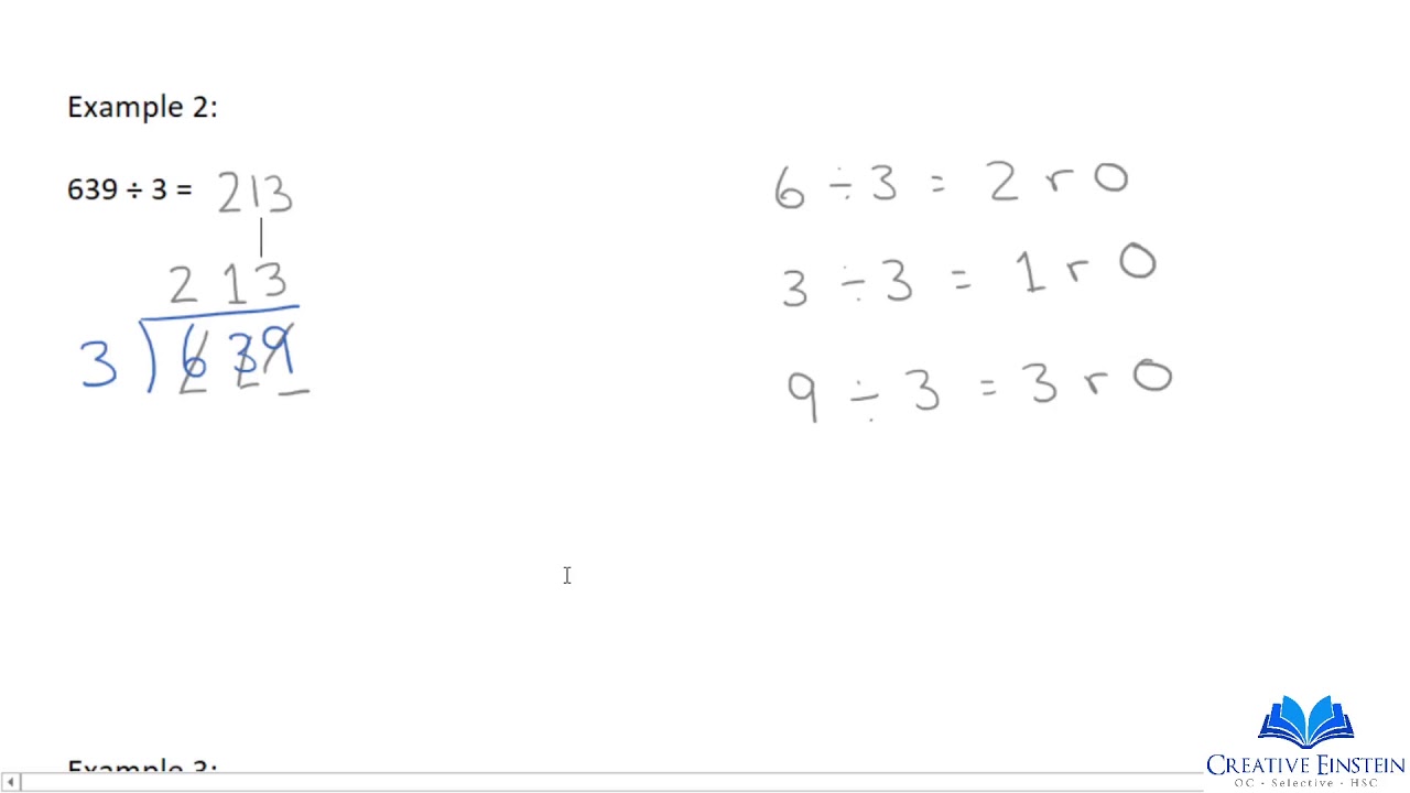 Short Division Part 1 (with no remainders)