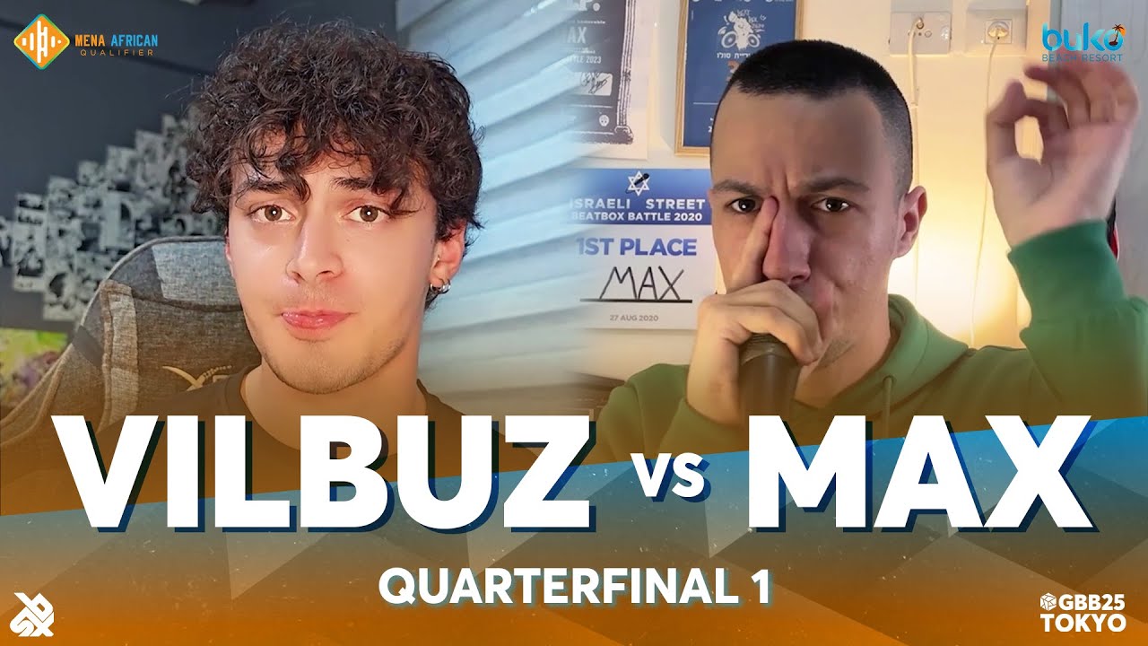 Max 🇮🇱 vs Vilbuz 🇹🇷 | Africa & Mena Regional GBB25 Qualifier | Quarter Final