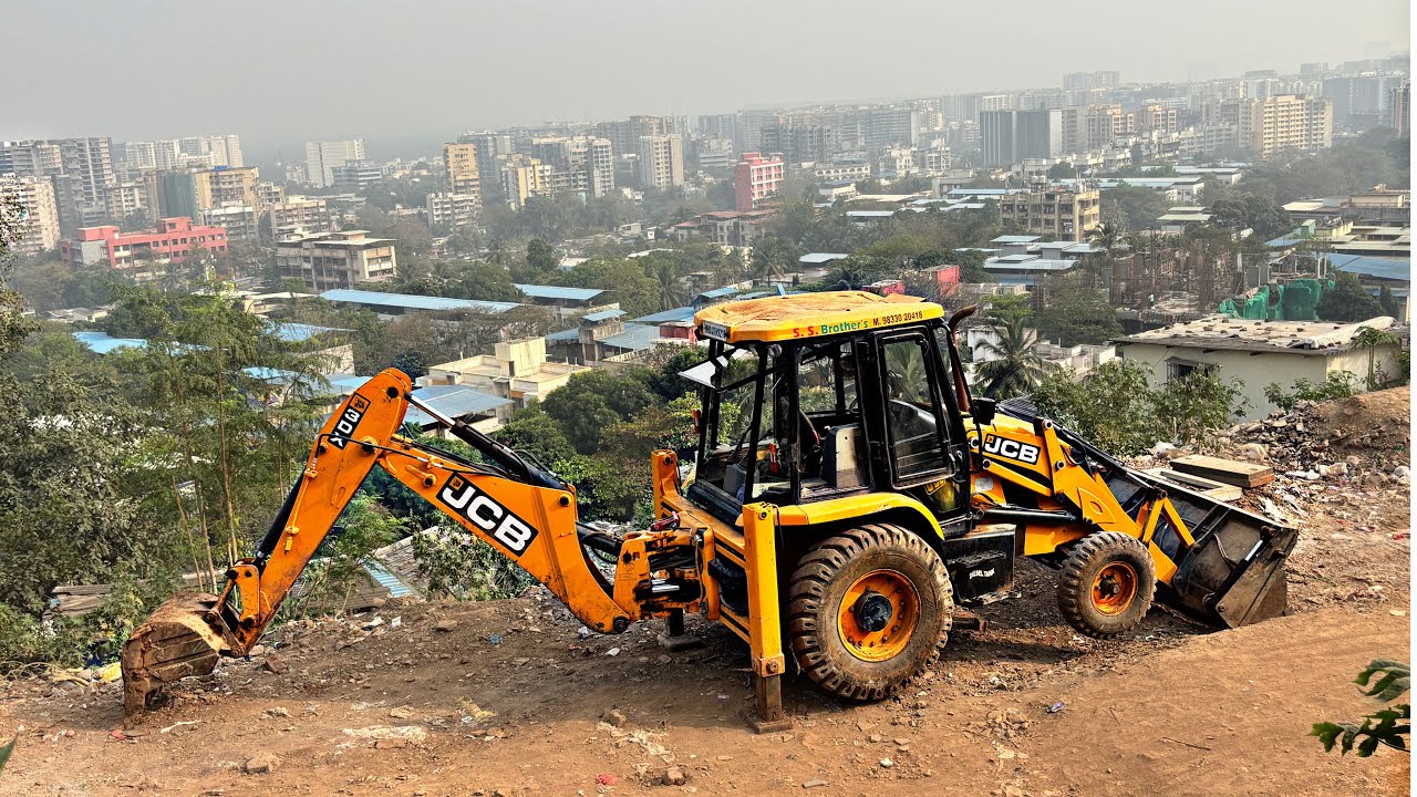 JCB 3DX Backhoe Loader Working | Real Construction Site JCB Working Video