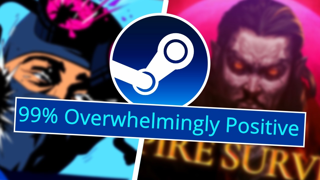 Я играл в самые высокооцененные игры Steam 2