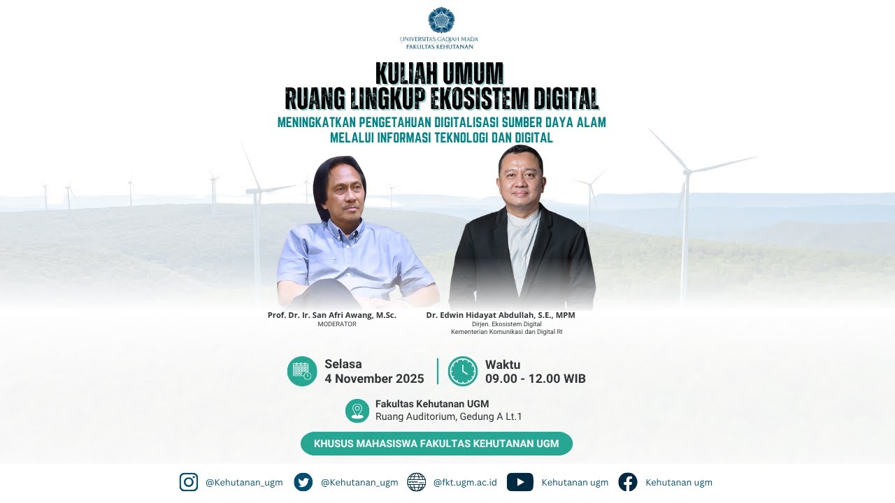 KULIAH UMUM RUANG LINGKUP EKOSISTEM DIGITAL