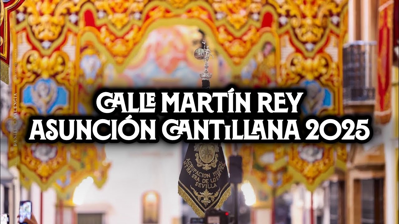 [4K] CALLE MARTÍN REY CANTILLANA | VIRGEN DE LOS REYES