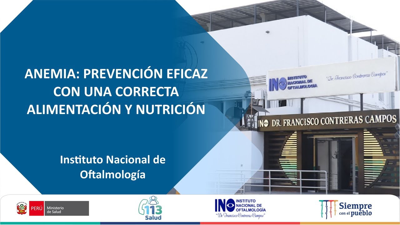 ANEMIA: PREVENCIÓN EFICAZ CON UNA CORRECTA ALIMENTACIÓN Y NUTRICIÓN