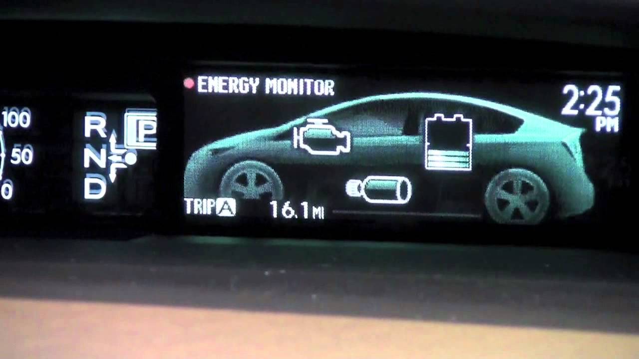 2012 | Toyota | Prius | Одометр и счётчик пробега | Руководство от Toyota City Minneapolis MN