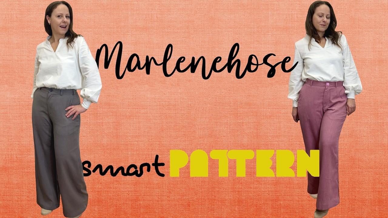Meine erste Marlenehose! Genäht mit SmartPattern