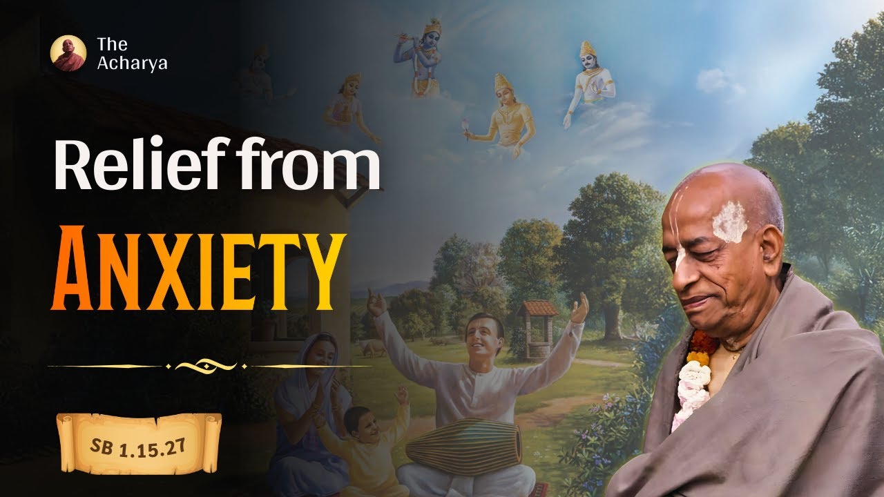 Relief from Anxiety | SB 1.15.27 | New York, California | Srila Prabhupada