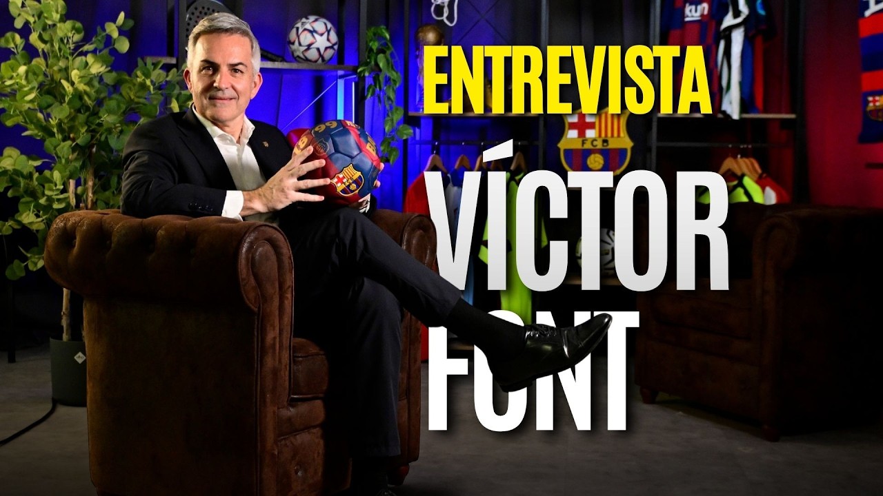 🔵🔴 VÍCTOR FONT: “No se elige candidato, es decidir qué FC BARCELONA queremos”| ELECCIONES BARÇA 2026