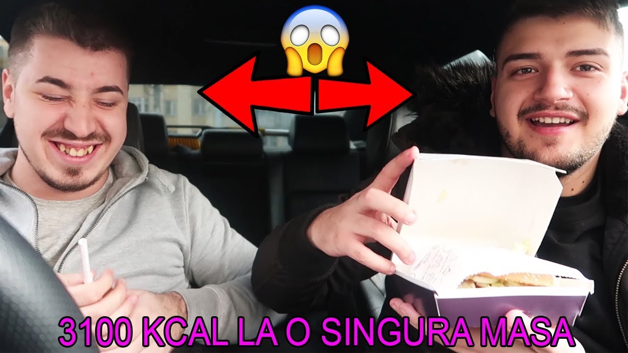 AM MANCAT 3100 KCAL LA O SINGURA MASA!