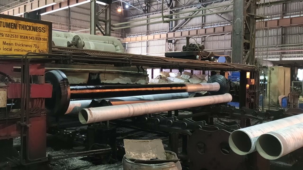 Bitumen Coating in Dip pipe.