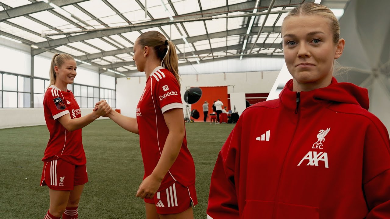 Behind The Scenes With Liverpool FC Women On Media Day !