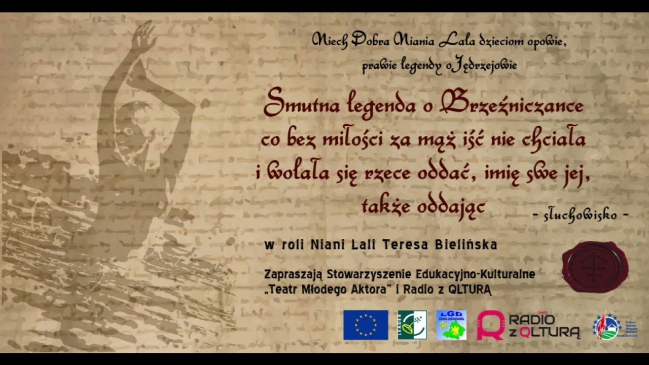 Smutna legenda o Brzeźniczance, co bez miłości za mąż iść nie chciała i... | Legendy o Jędrzejowie