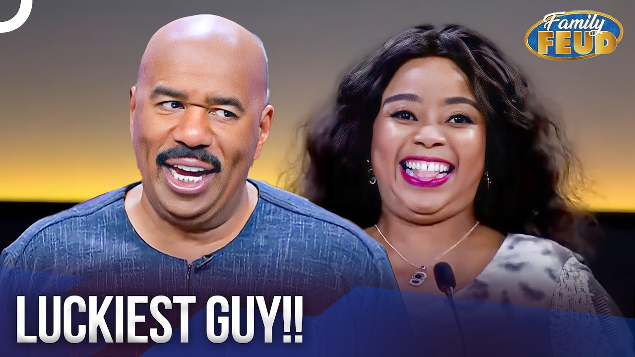 She Said THIS... And Steve High-Fived The Husband! | Family Feud Classics