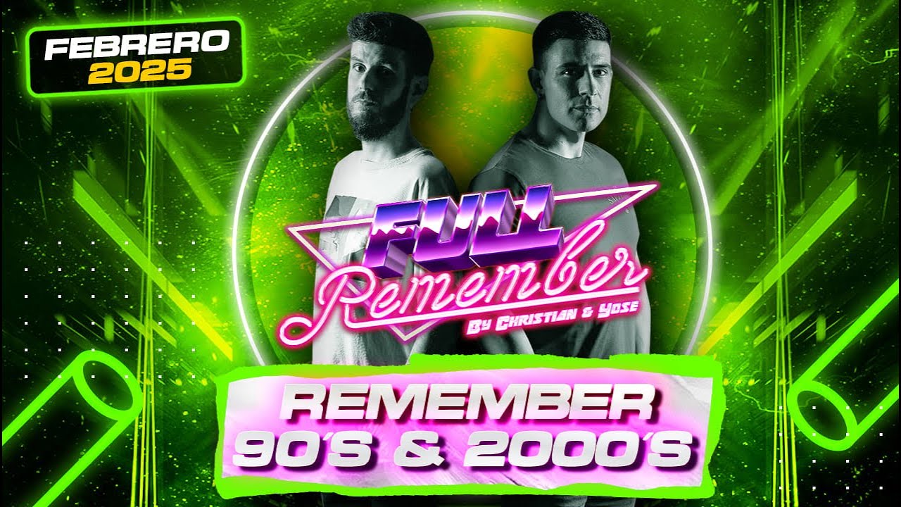 SESION REMEMBER 90 TEMAZOS 🧡 CANTADITAS  2000 FEBRERO 2025 Christian  Yose #dj  #cantaditas #90s