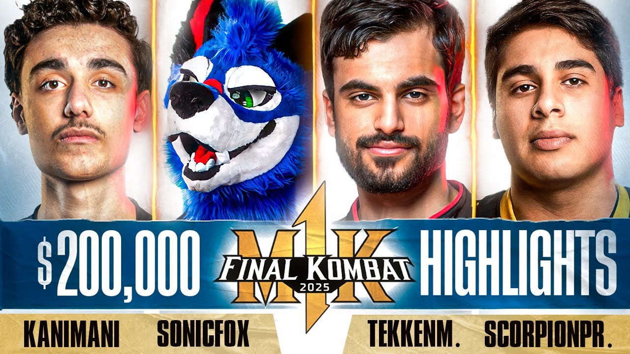 Mortal Kombat 1: FINAL KOMBAT TOP8 HIGHLIGHTS (SONICFOX, KANIMANI, NICOLAS)