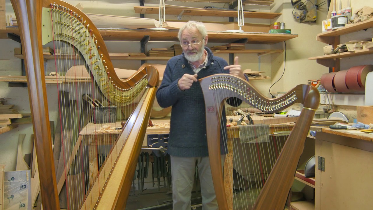 What's the difference between a celtic lever harp and a concert harp? - Teifi Harps FAQs