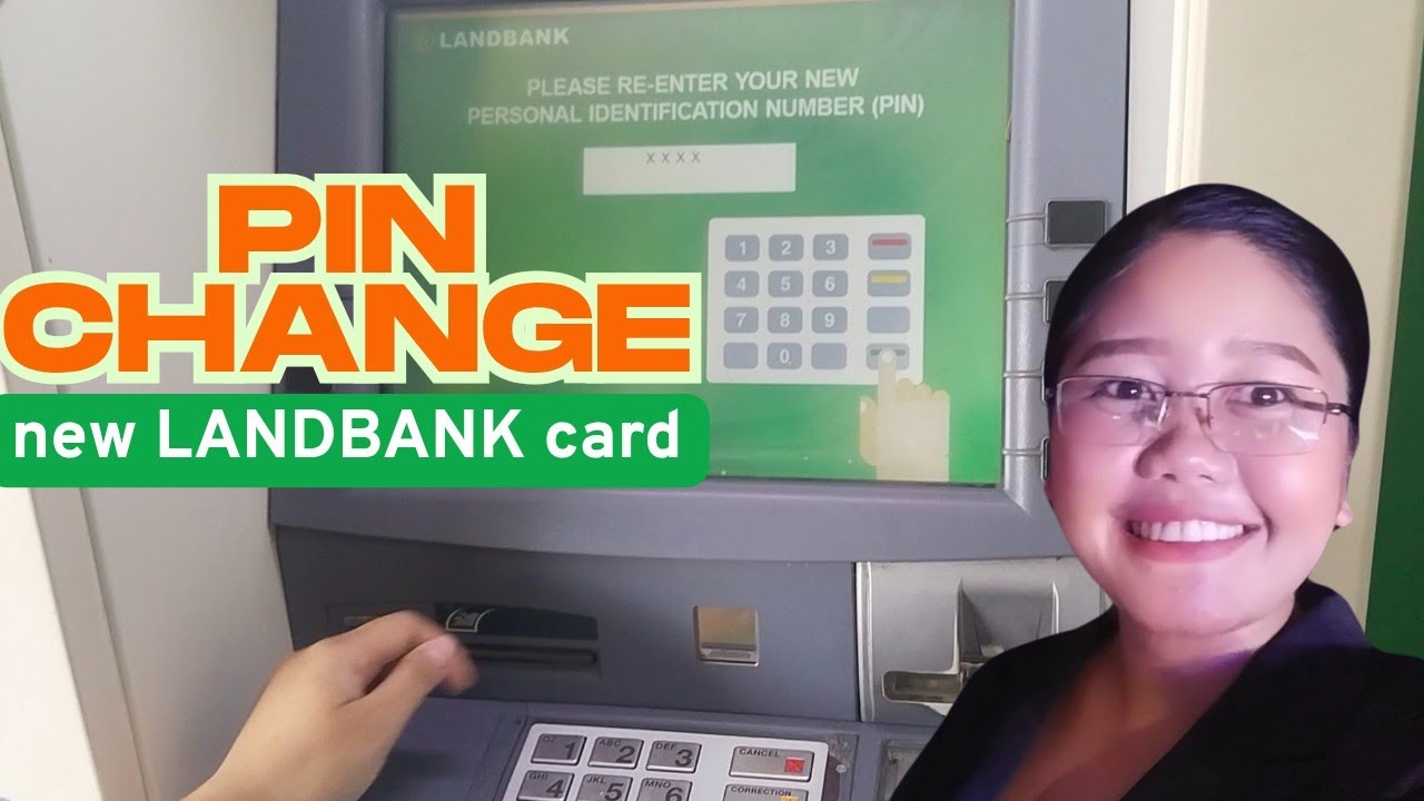 Как изменить PIN-код новой карты Landbank ATM или любой другой карты ATM #atm #landbanking #youtu...
