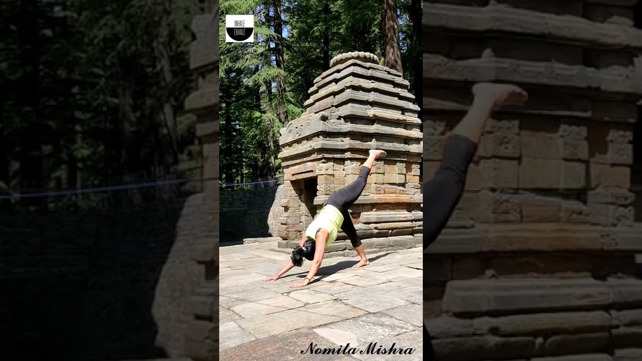 Flowing meditation/yoga meditative flow/Vinyasa yoga   Dandeshwar Mahadev’ Temple Almora