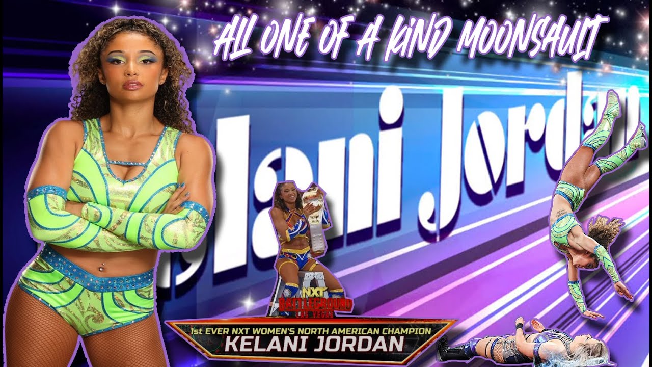 Kelani Jordan - All Split Legged Moonsault | One Of A Kind Moonsault | - |RoiDivasFan|