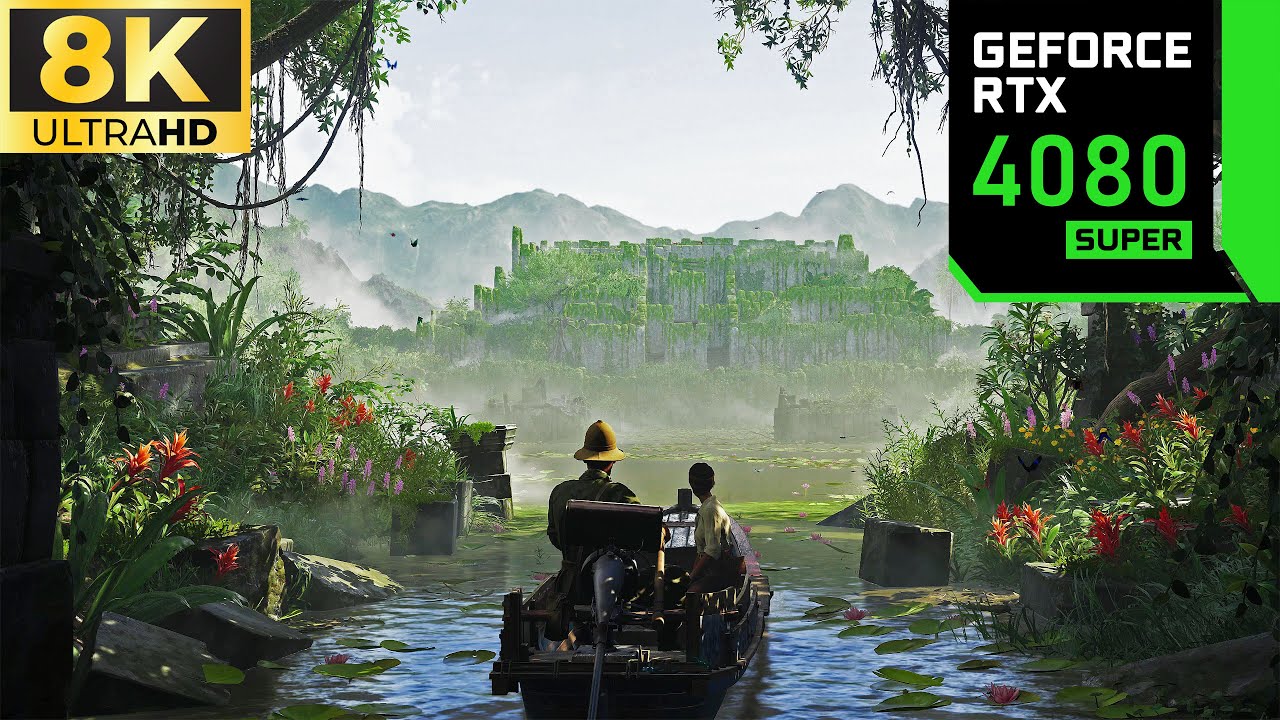 [8K] Indiana Jones Thailand Looks Beautiful In 8K DLSS Ultra - RTX 4080 Super