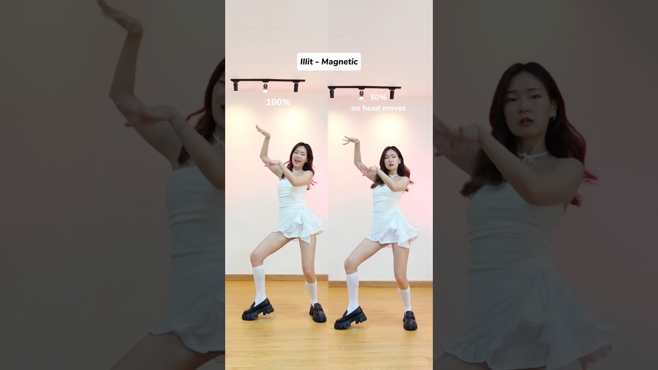This choreo with no expression is so funny 😂 i can't | Illit - MAGNETIC Dance cover 🇮🇩