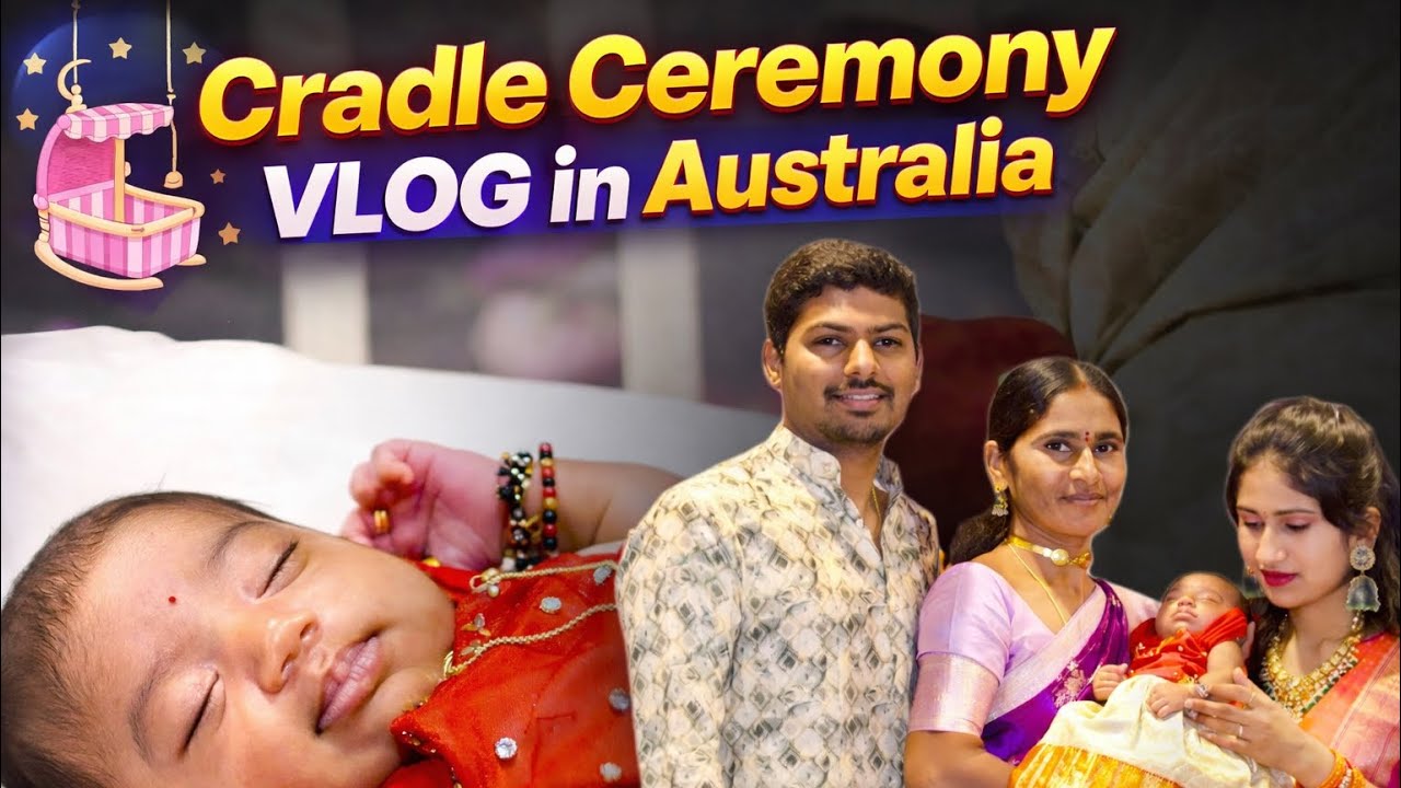 Baby Cradle Ceremony & Name Reveal 👶 | Special Family Celebration Vlog