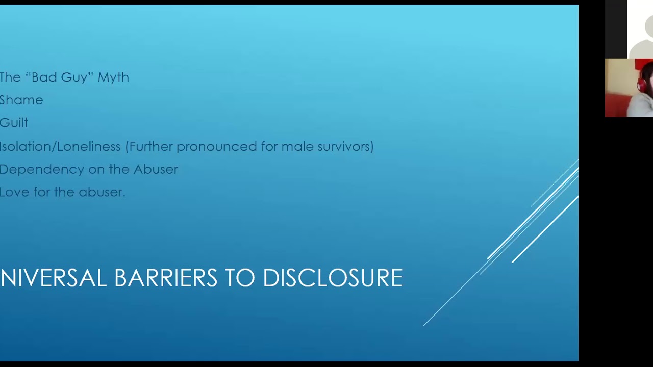 Adult Male Survivors of Childhood Sexual Abuse - Are We Really Helping?