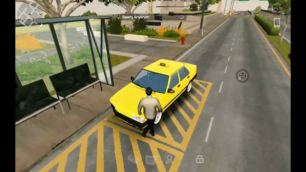 Car parking taksi  mod