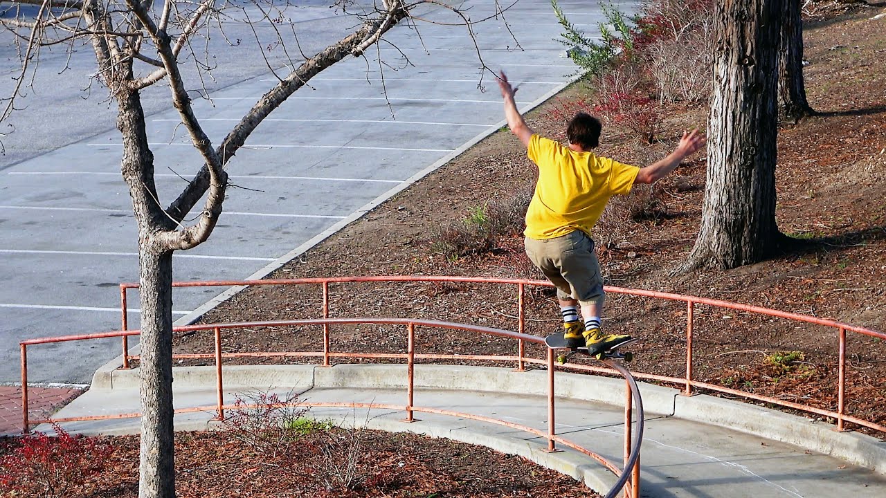 Skating a 500 Foot Rail Like It’s Nothing