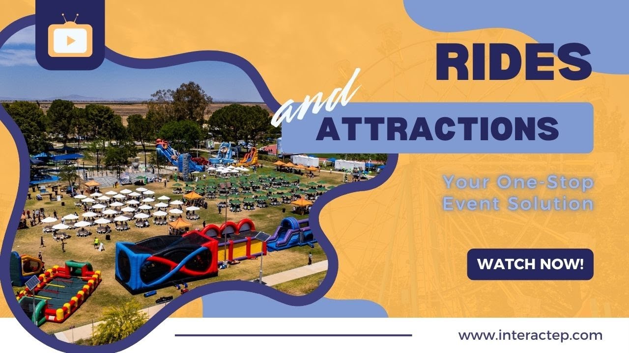 Interactive Rides & Attractions for Corporate Events, Picnics & Community Health Fairs & Festivals