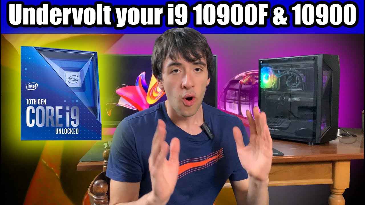 Undervolt your i9 10900 & 10900F for more FPS! (Even on Locked Motherboards) - Tutorial