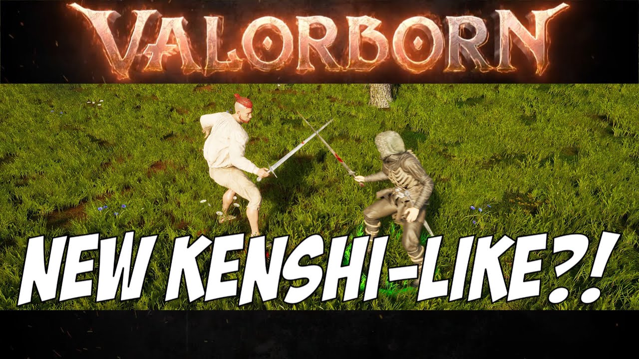 Средневековый Кенши?! Смотрим демо Valorborn.