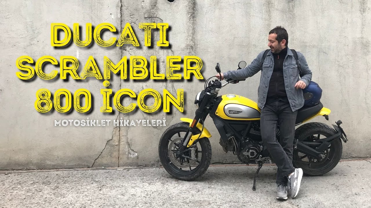 Ducati Scrambler 800 İcon ile İstanbul Turu