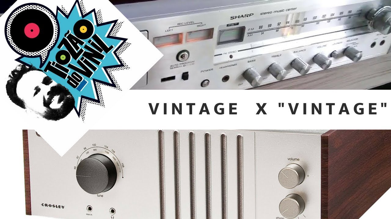 Comparativo: Aparelho de som Crosley X Sharp 3 em 1