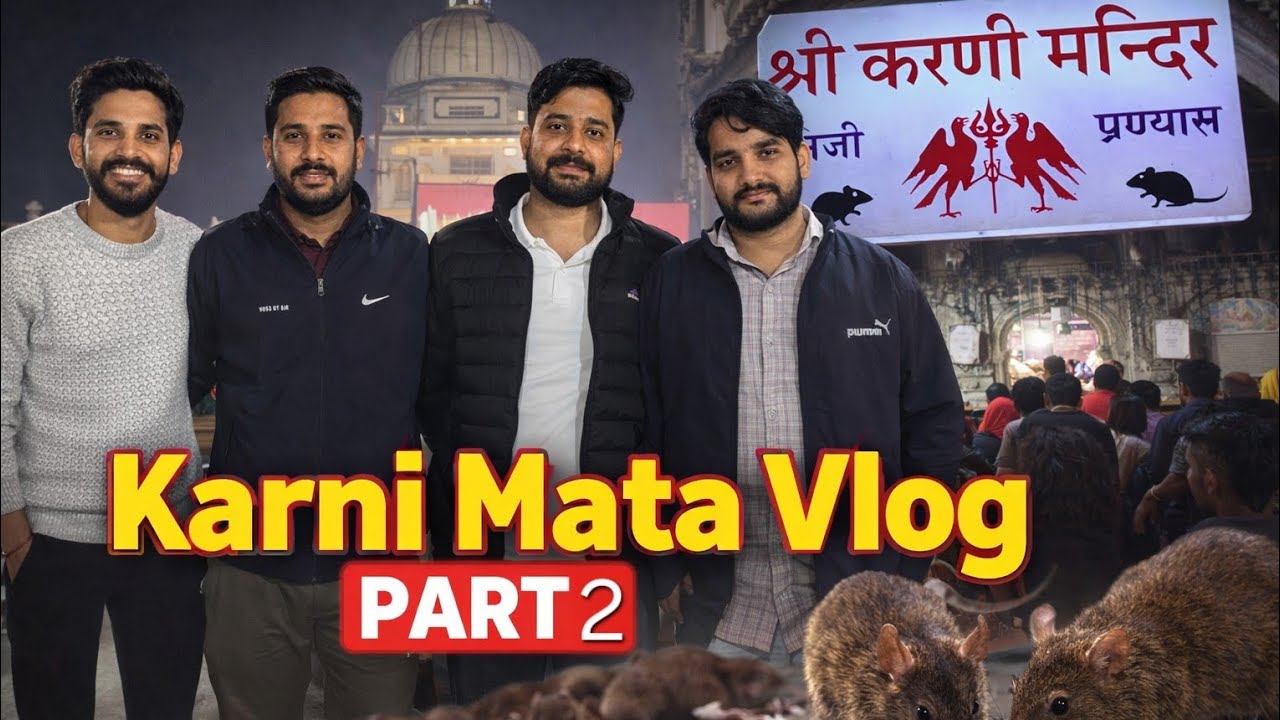 Karni Mata Mandir Ka Anokha Rahasya 😱 | Chuho Ka Mandir | Vlog Part 2 @premmachiwal562 