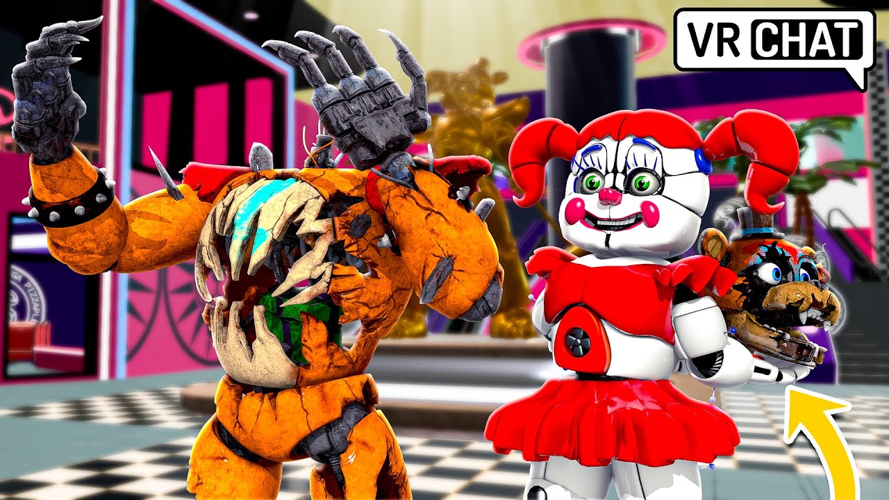 Who STOLE Glamrock Freddy's HEAD!? in VRCHAT
