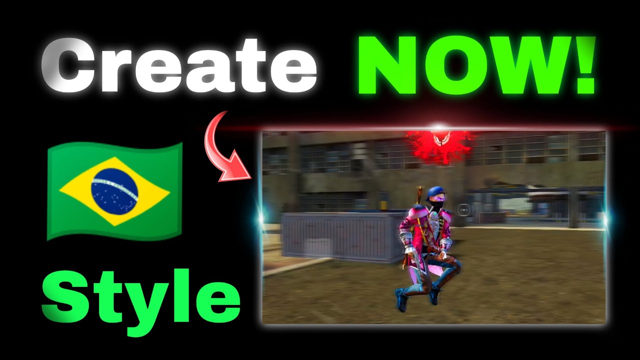 How to make Free Fire Thumbnail in 🇧🇷Brazil style🤔